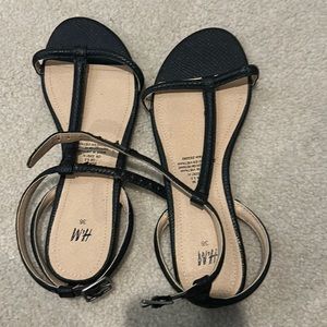 Black sandals